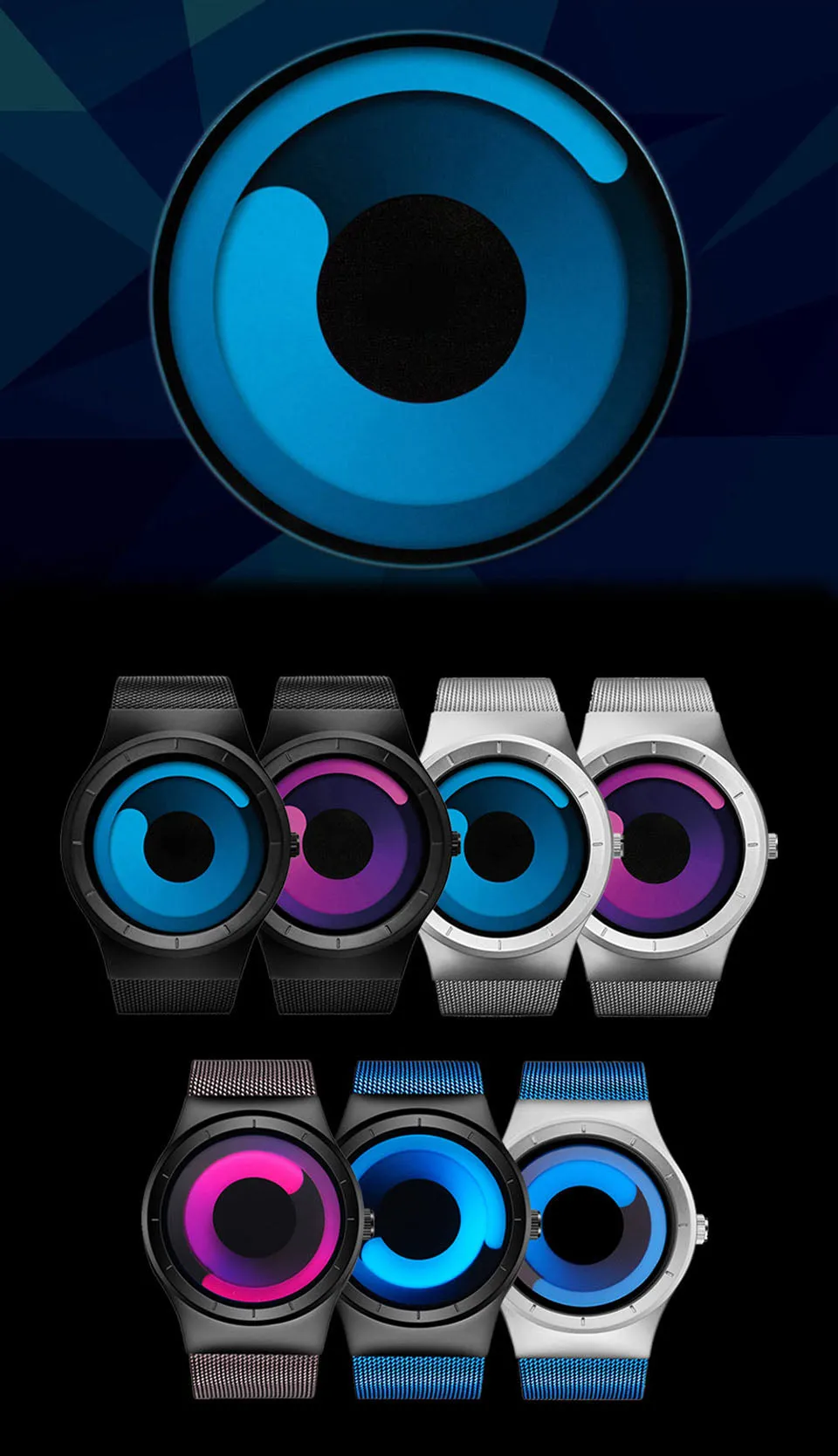 Ultra Modern Quartz Timepiece