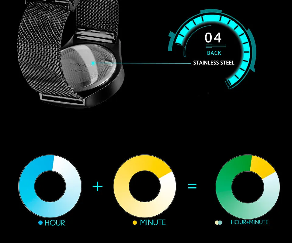 Ultra Modern Quartz Timepiece