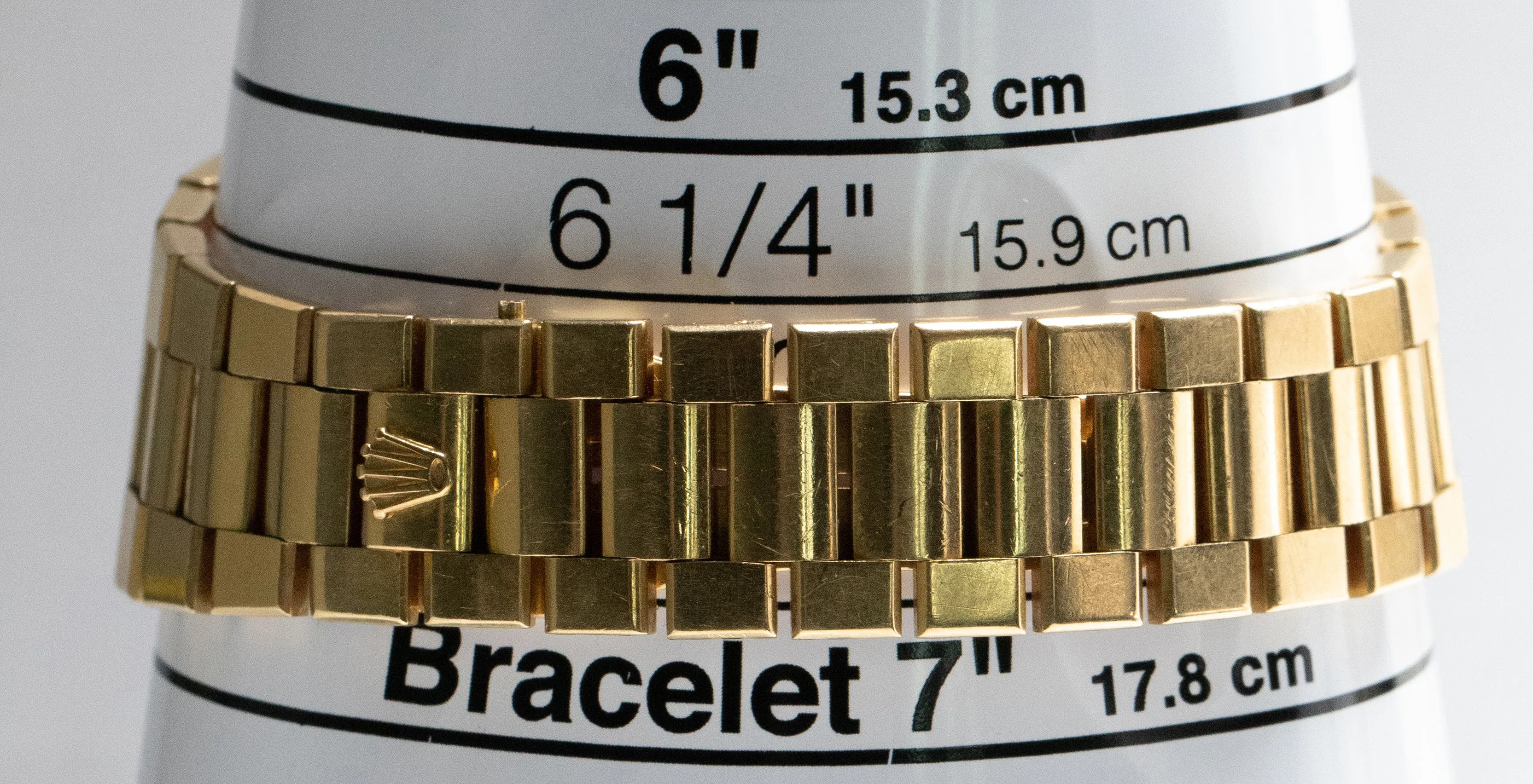 UNPOLISHED Rolex OysterQuartz Day-Date President Champagne Gold 36mm Watch 19018