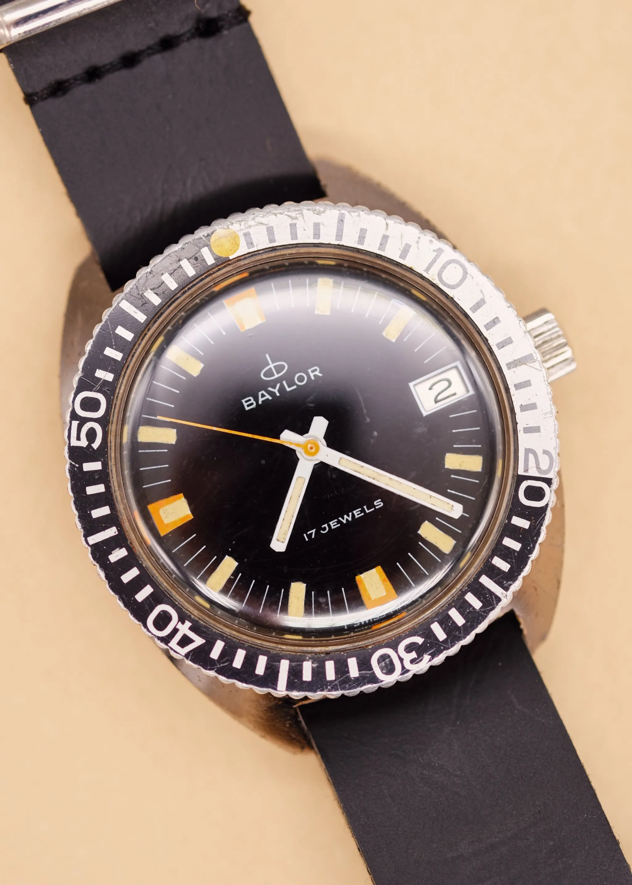 Vintage Baylor Dive Watch