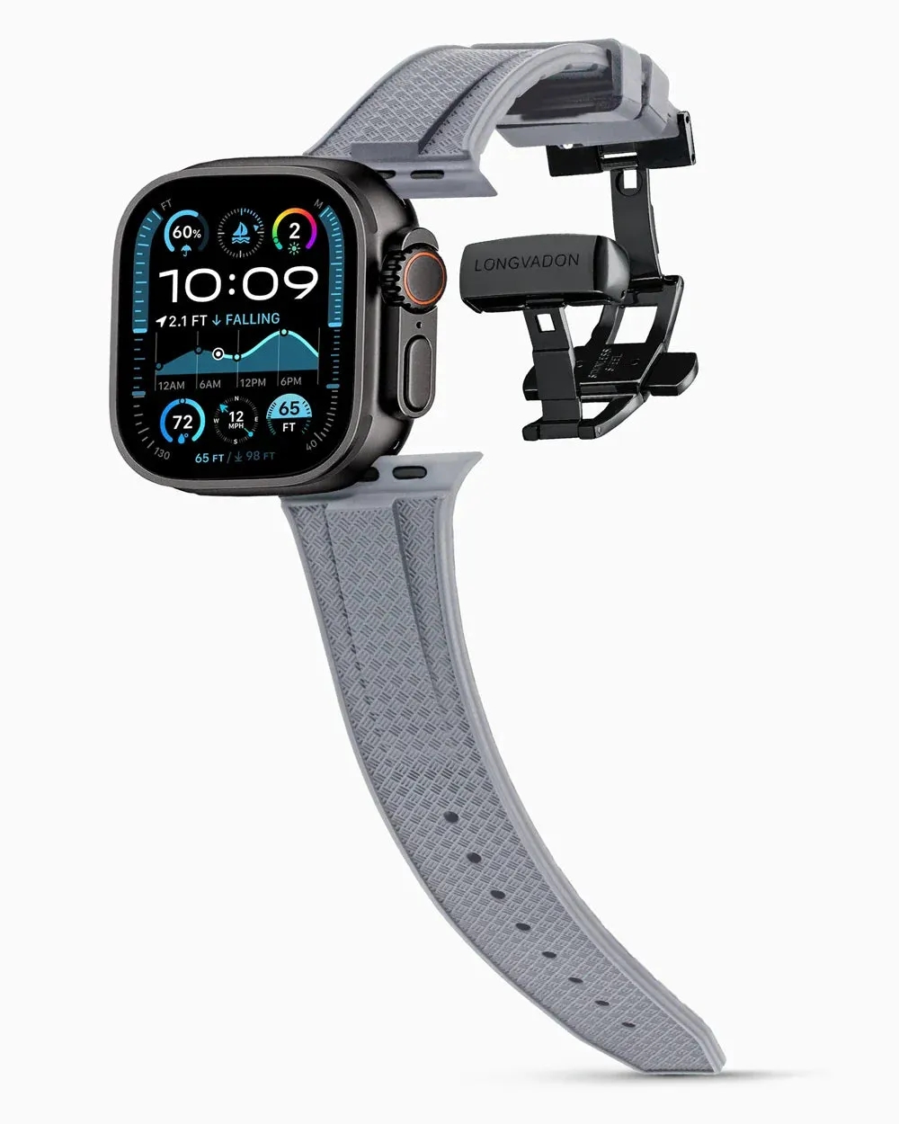 Voyager Series | Gris Acier |for Apple Watch Ultra 2 Black