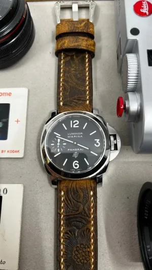 Watch Strap 24mm 26mm, Best Watch Band in Leather Engraving, Handmade Two Piece Watchstraps 20mm, Wristwatch Band, Personalise Gift ideas