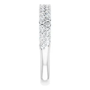 WB0181M ~ MOISSANITE BAND