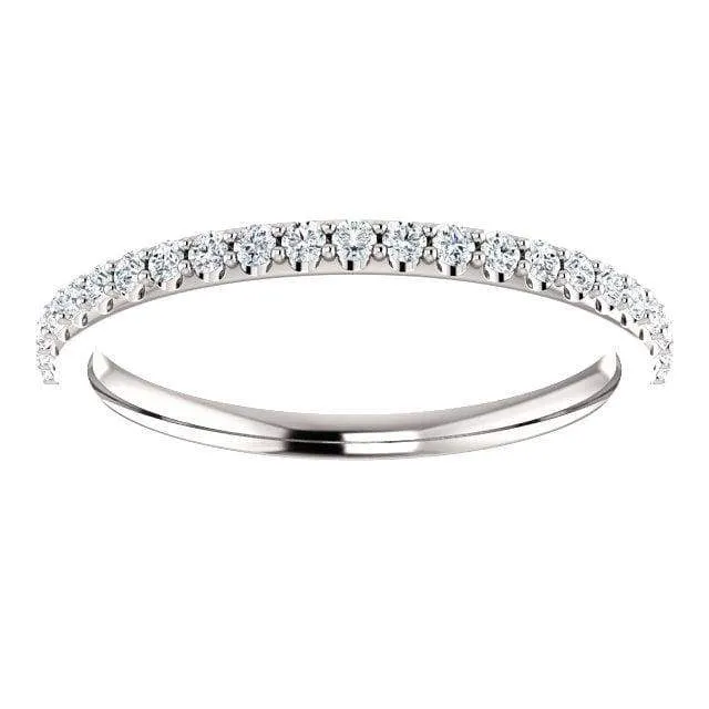 WB059M ~ MOISSANITE BAND