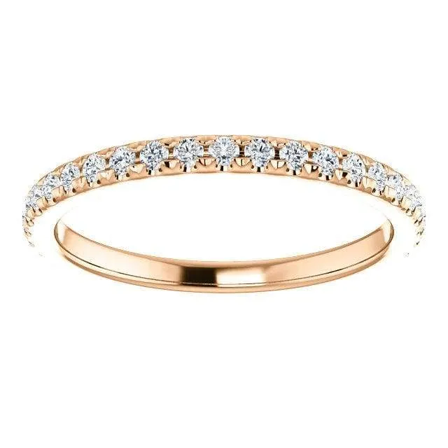 WB072M ~ MOISSANITE BAND