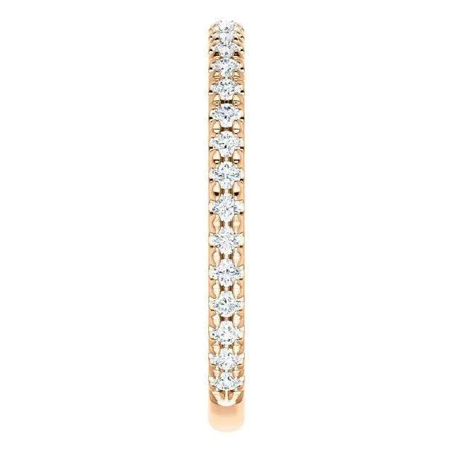 WB072M ~ MOISSANITE BAND