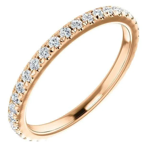 WB072M ~ MOISSANITE BAND