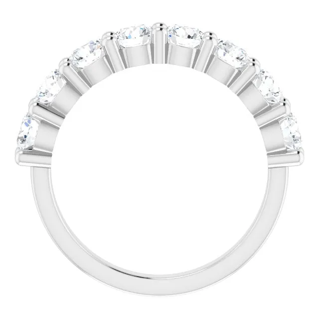 WBM0094~ MOISSANITE BAND