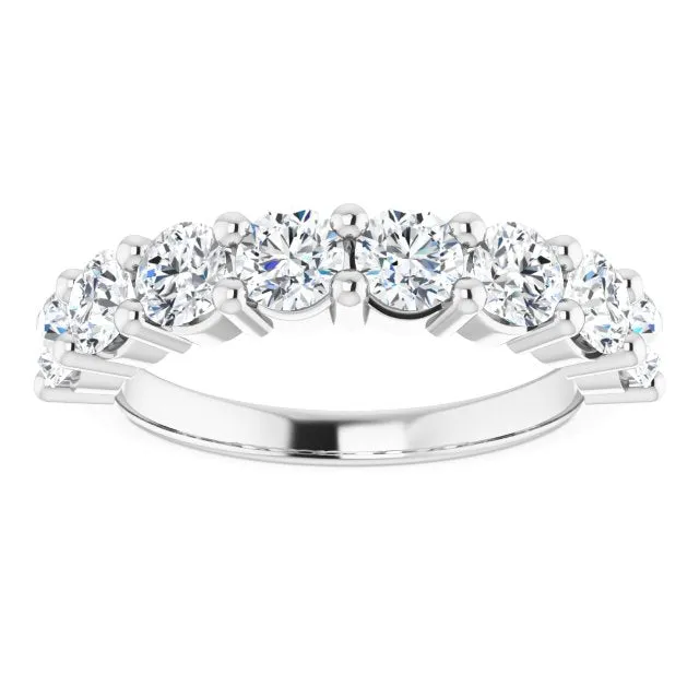 WBM0094~ MOISSANITE BAND