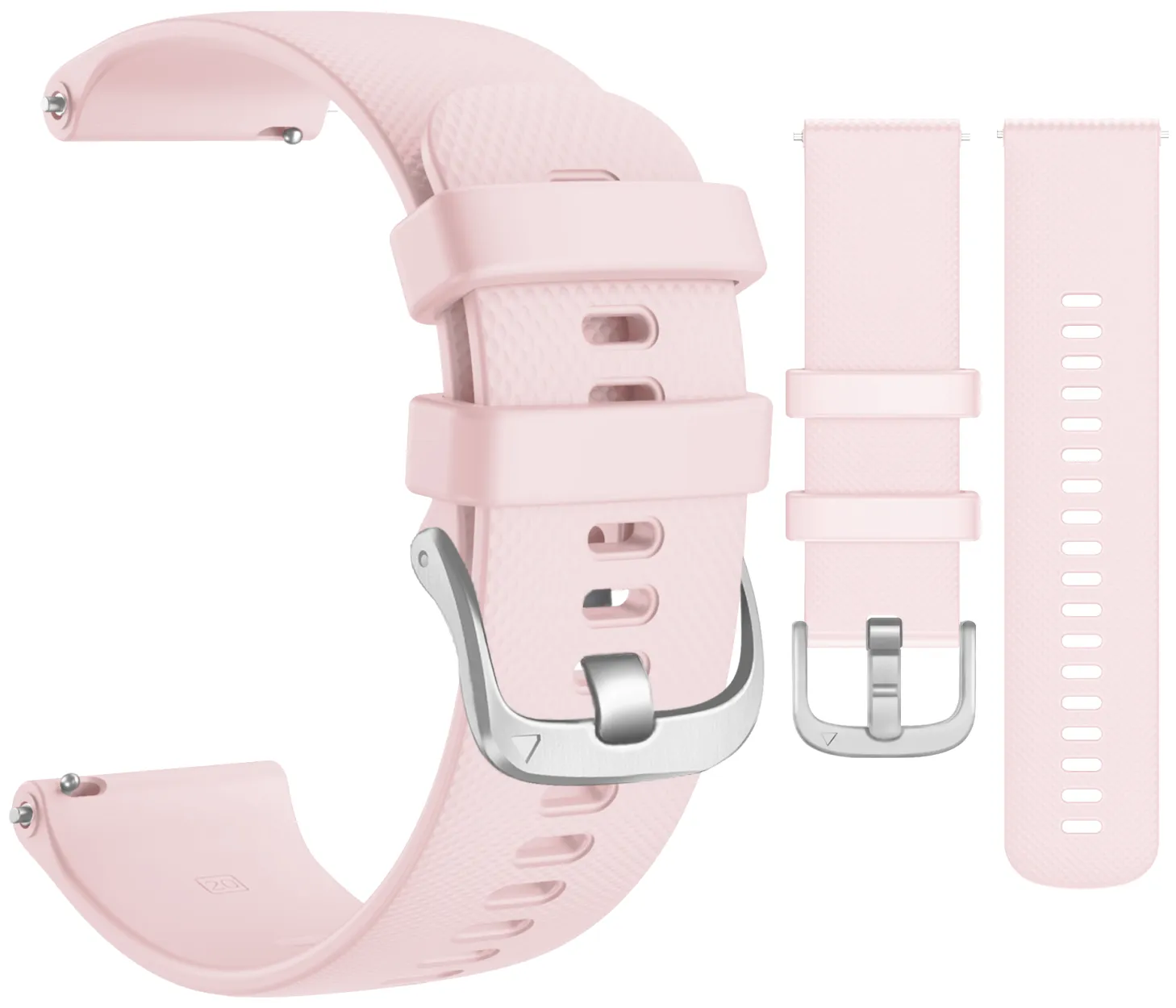 Wearable4U Silicon Wristband Strap 18mm QuickFix for Garmin Venu 2S / Venu 2