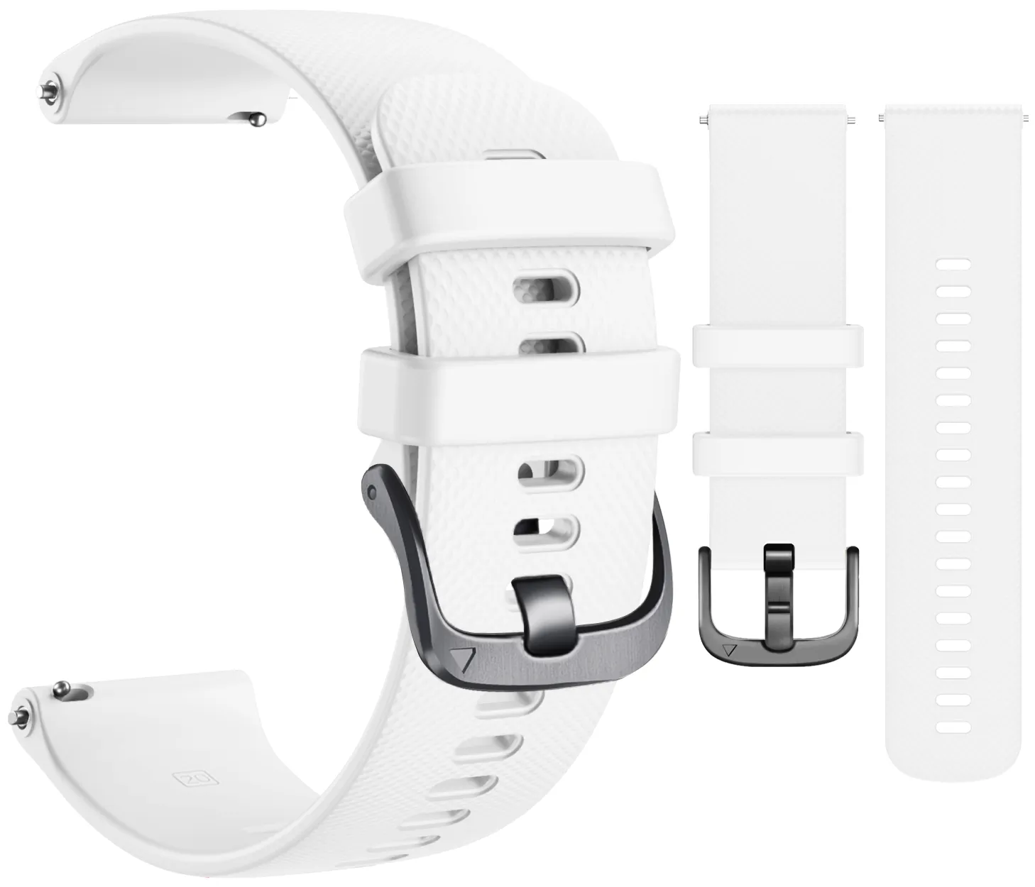 Wearable4U Silicon Wristband Strap 18mm QuickFix for Garmin Venu 2S / Venu 2
