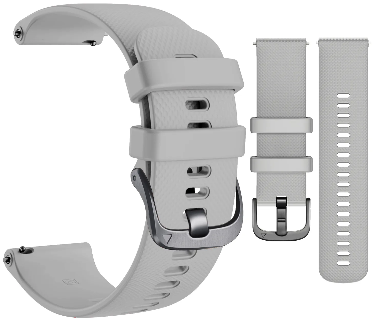 Wearable4U Silicon Wristband Strap 18mm QuickFix for Garmin Venu 2S / Venu 2