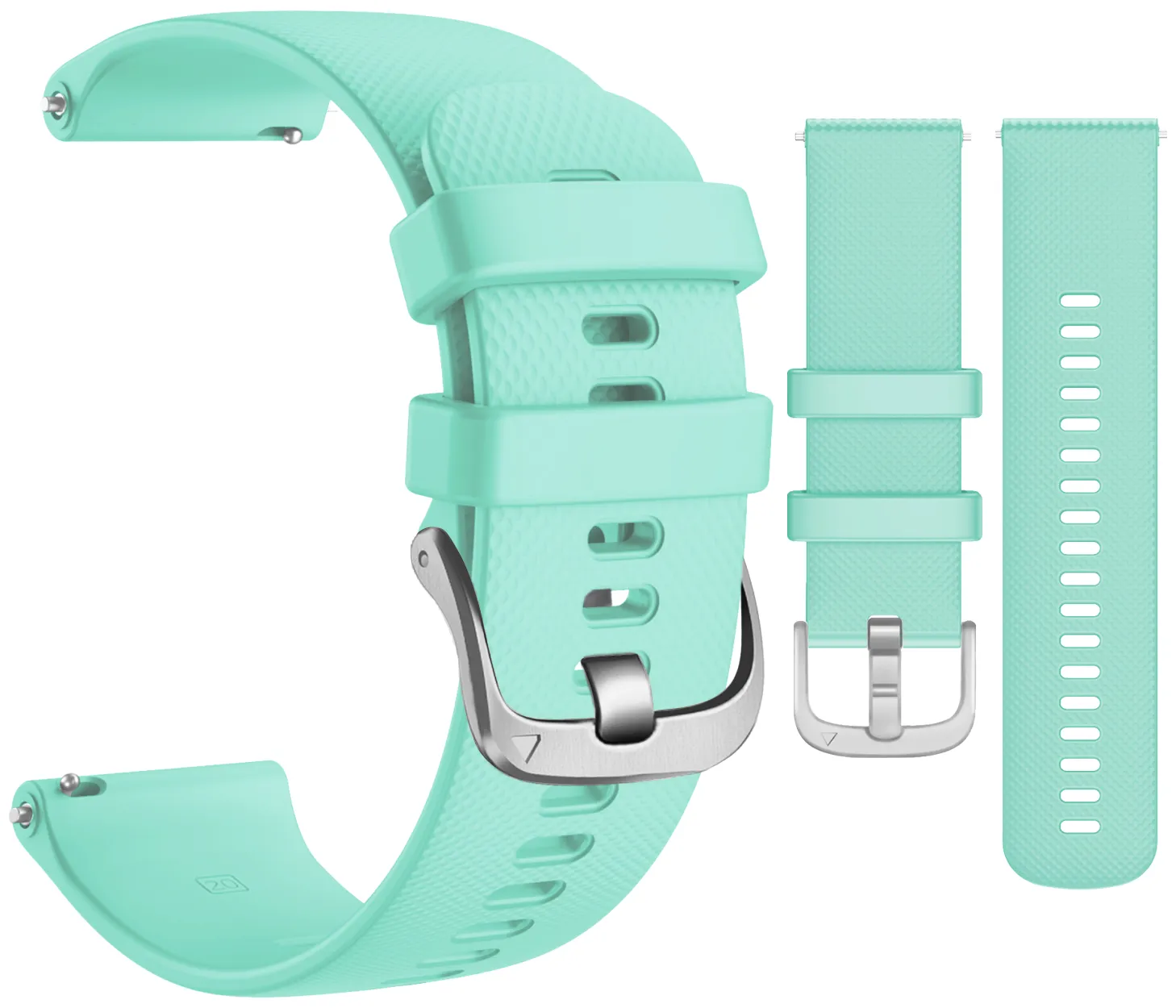 Wearable4U Silicon Wristband Strap 18mm QuickFix for Garmin Venu 2S / Venu 2