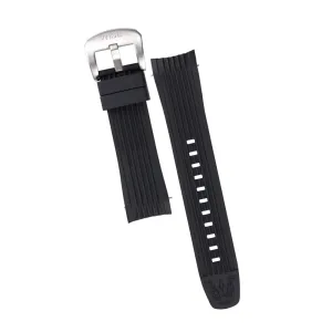 WISE DIVING FKM Rubber Strap 22 mm.