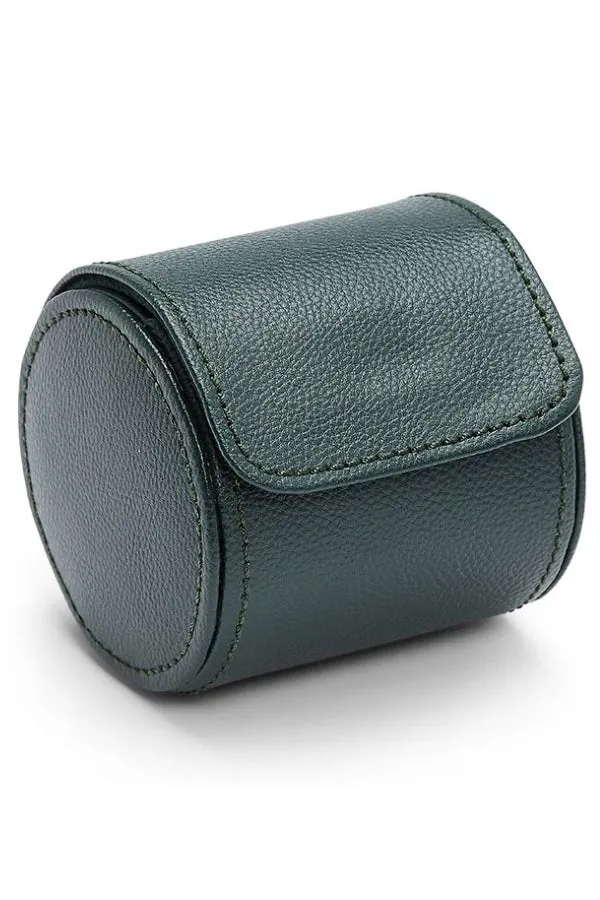 WOLF BRITISH RACING GREEN Single Watch Roll