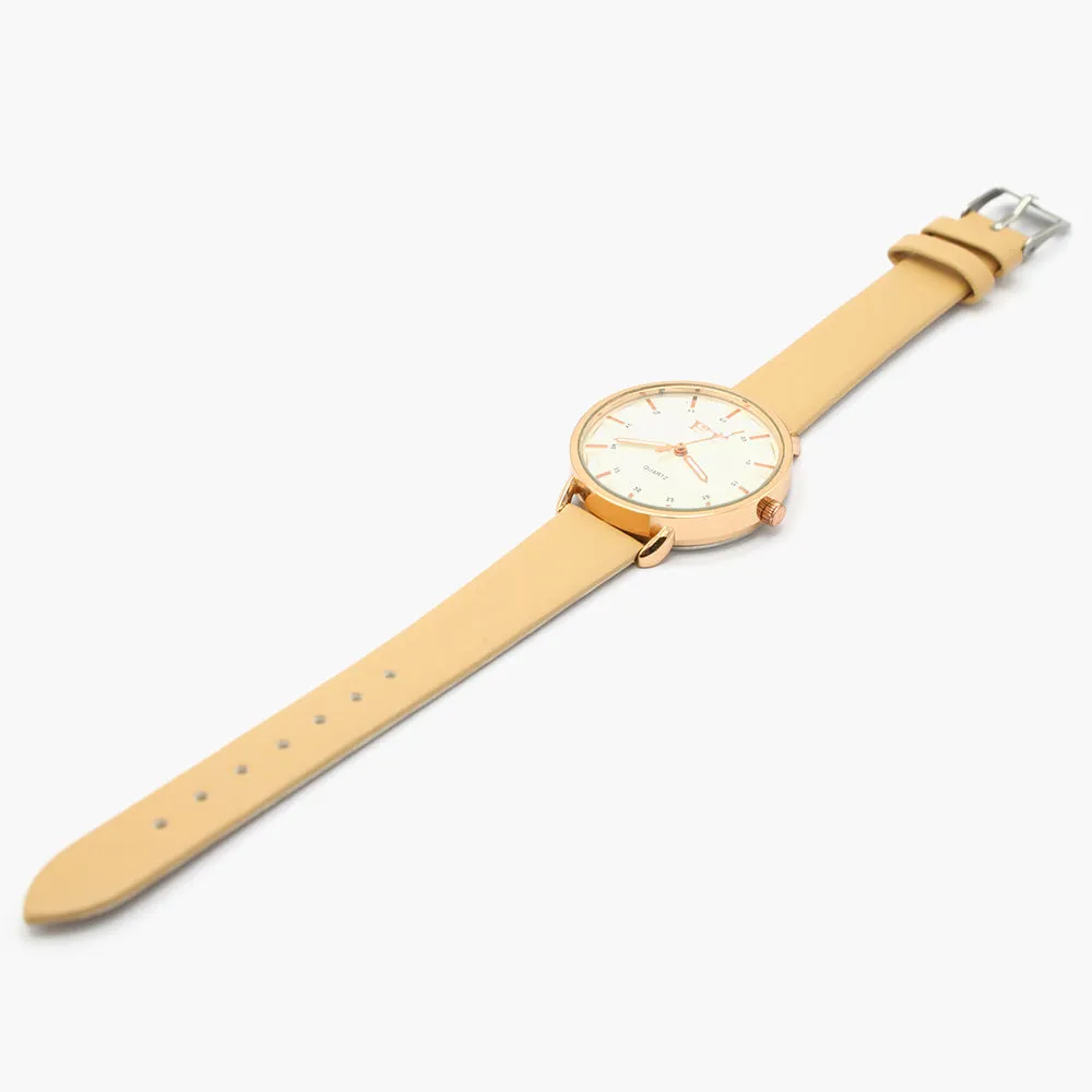 Women's Watch - Light Brown