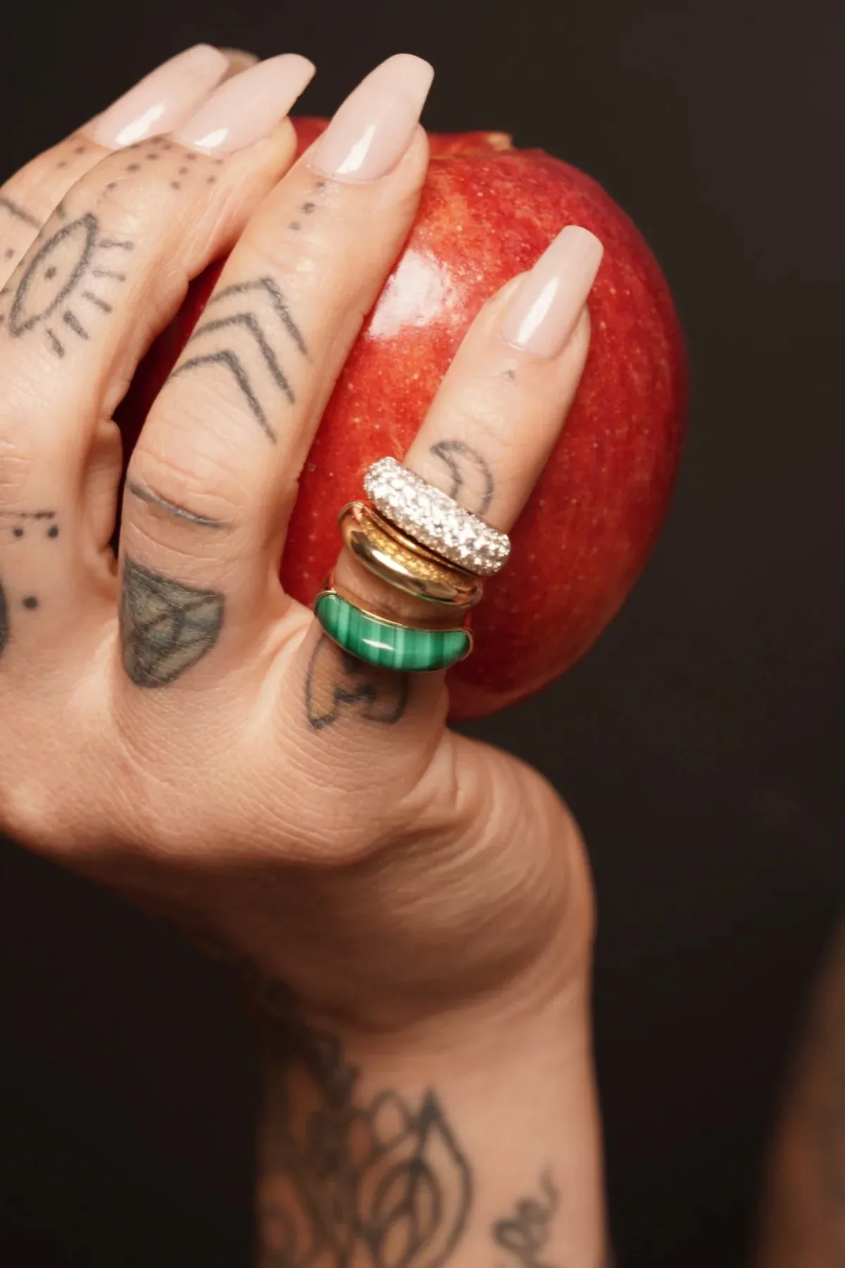 WYLD BOX | LUNA PAVE DIAMOND RING