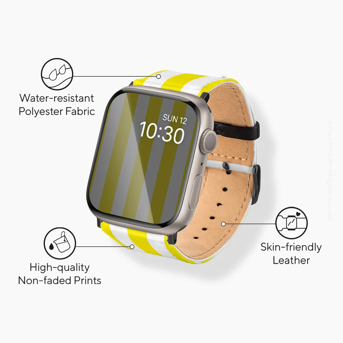 Yellow Stripe - Apple Watch Band
