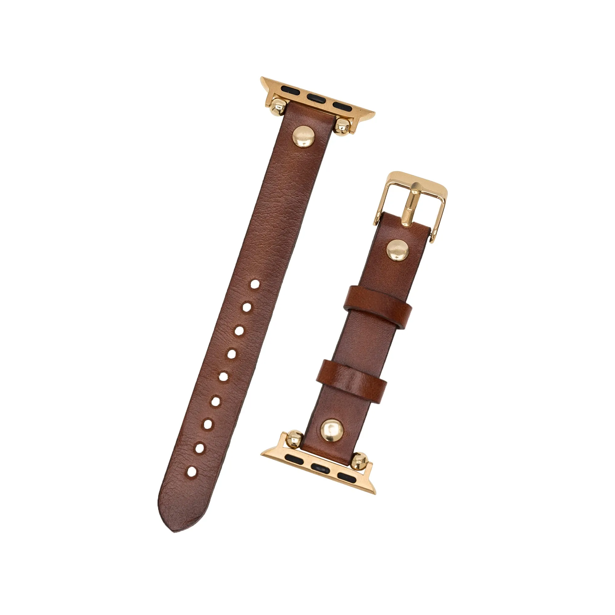 York Leather Watch Band for Apple