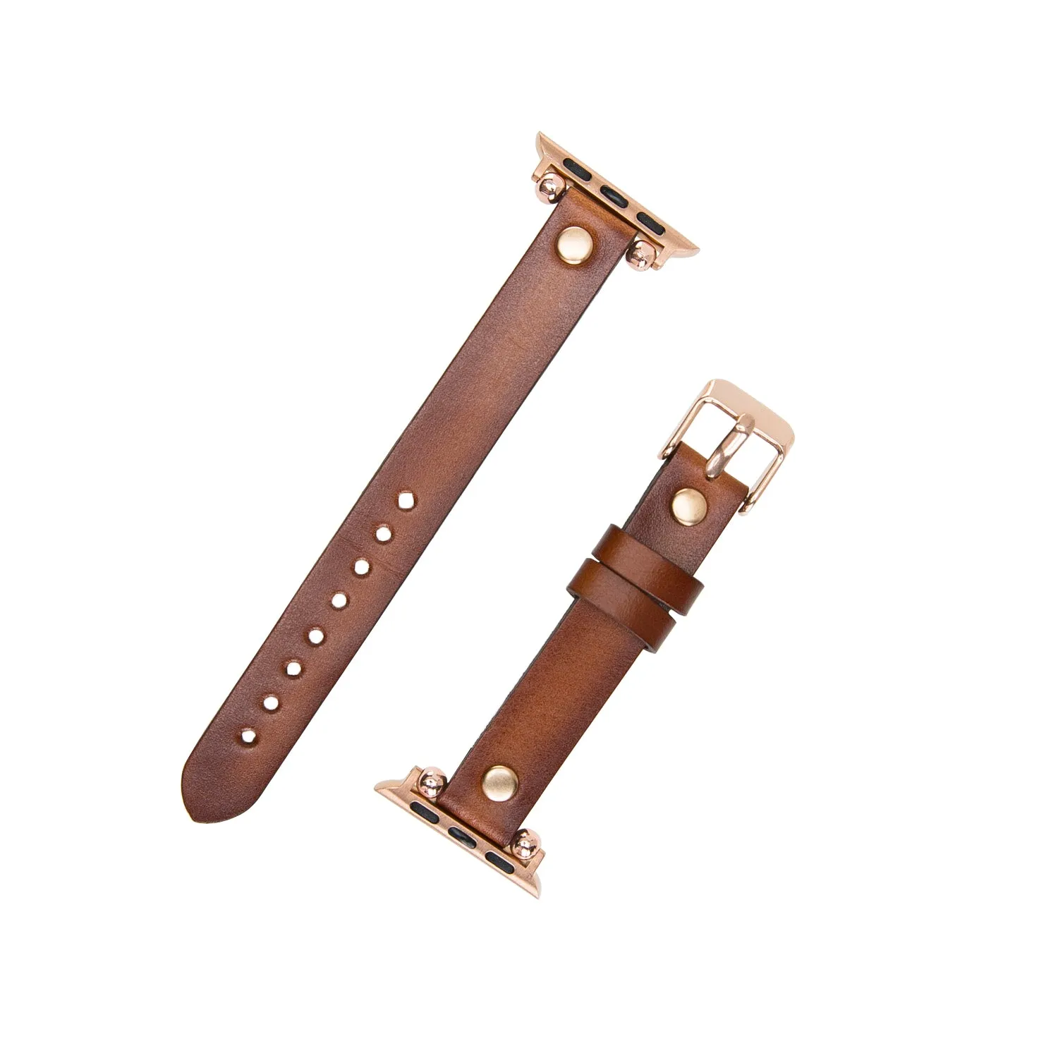 York Leather Watch Band for Apple