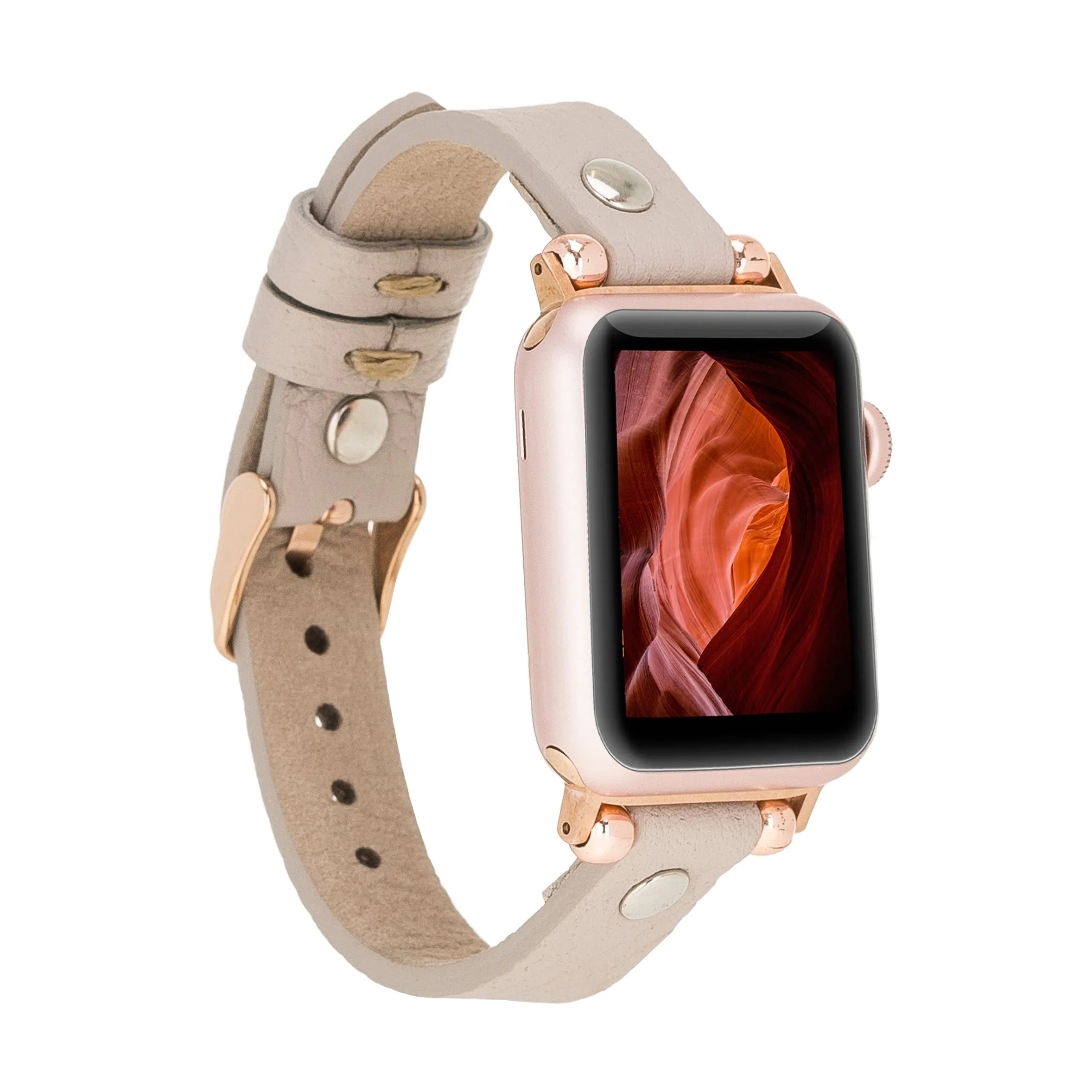 York Leather Watch Band for Apple