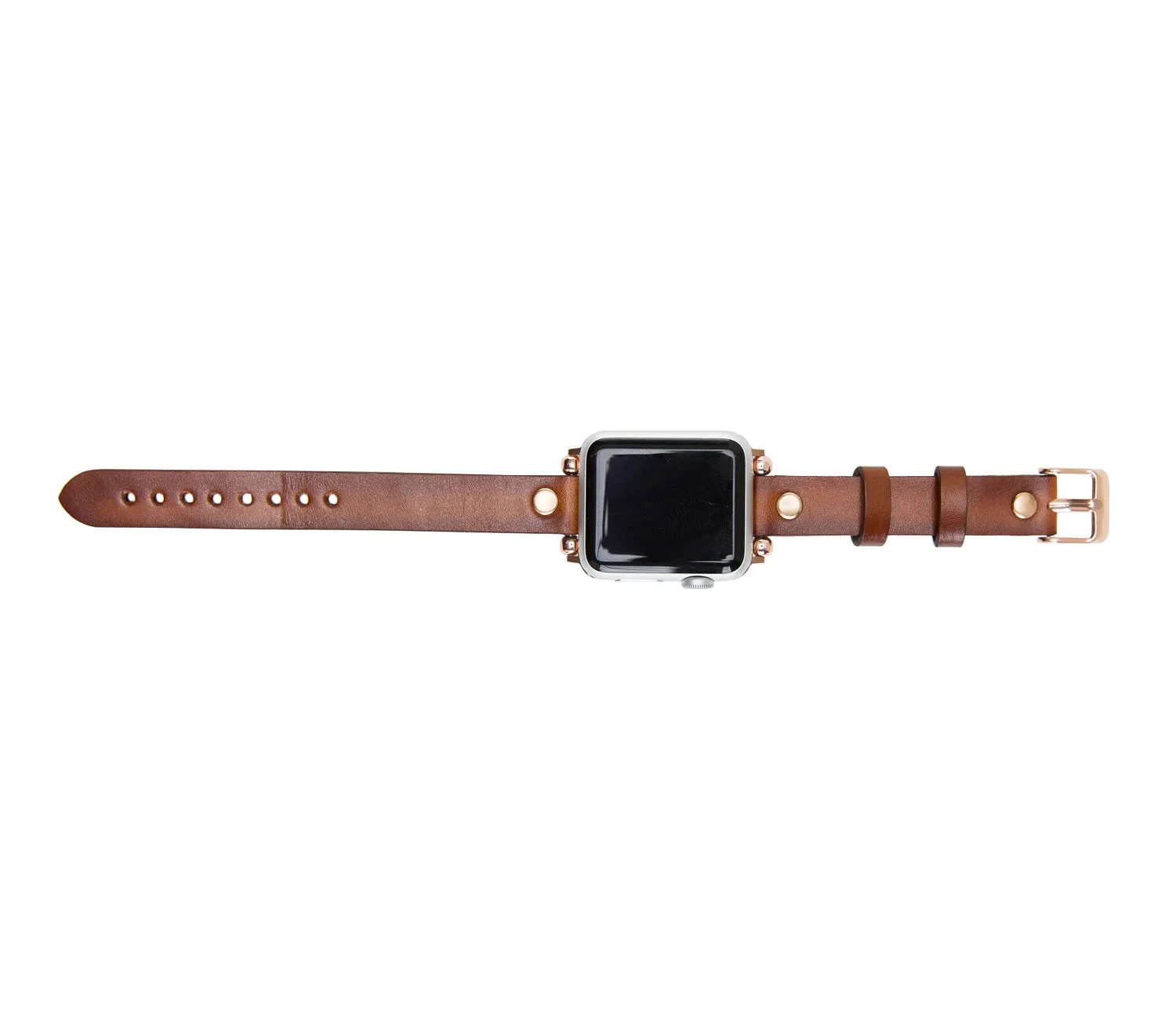 York Leather Watch Band for Apple