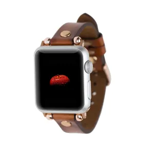 York Leather Watch Band for Apple