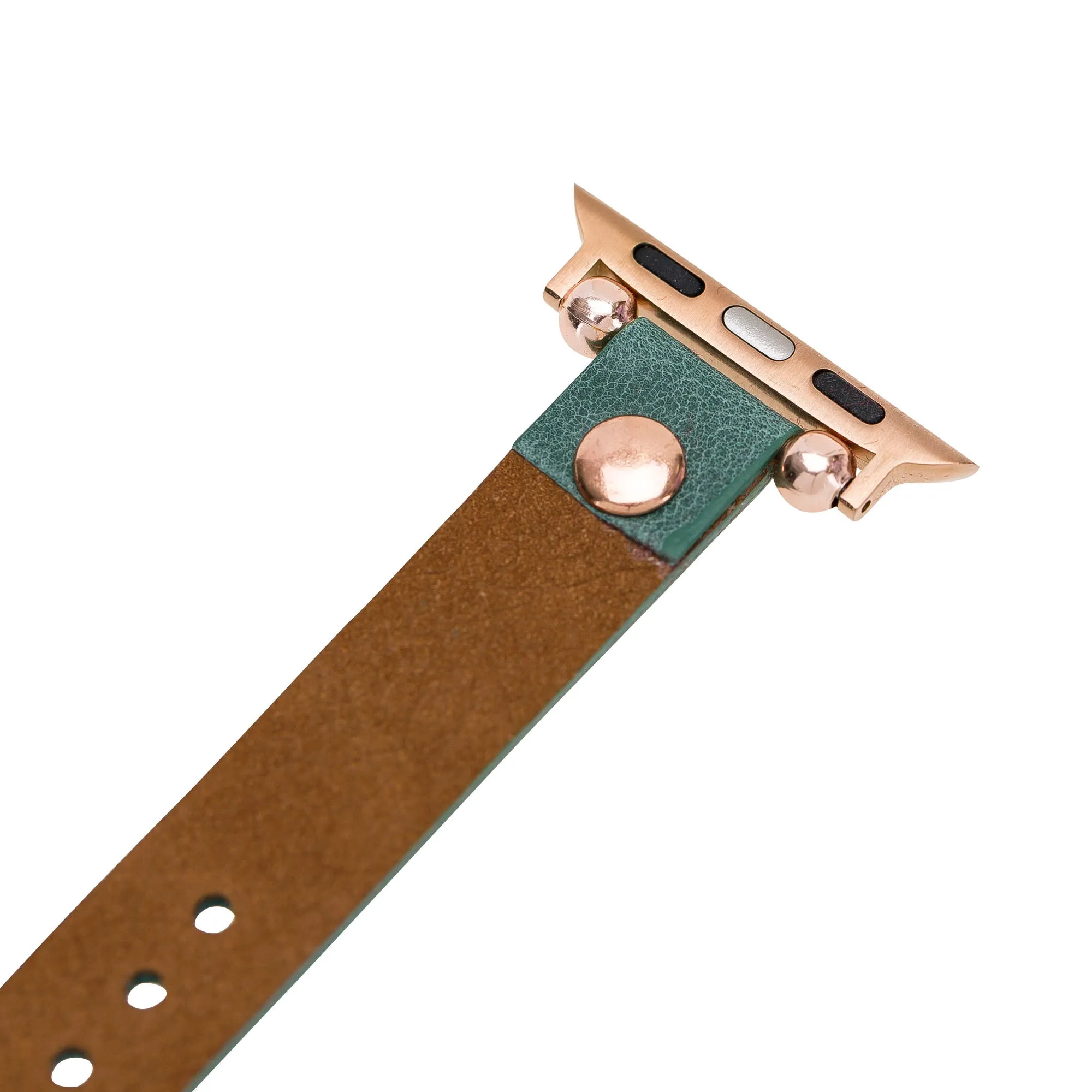 York Leather Watch Band for Apple