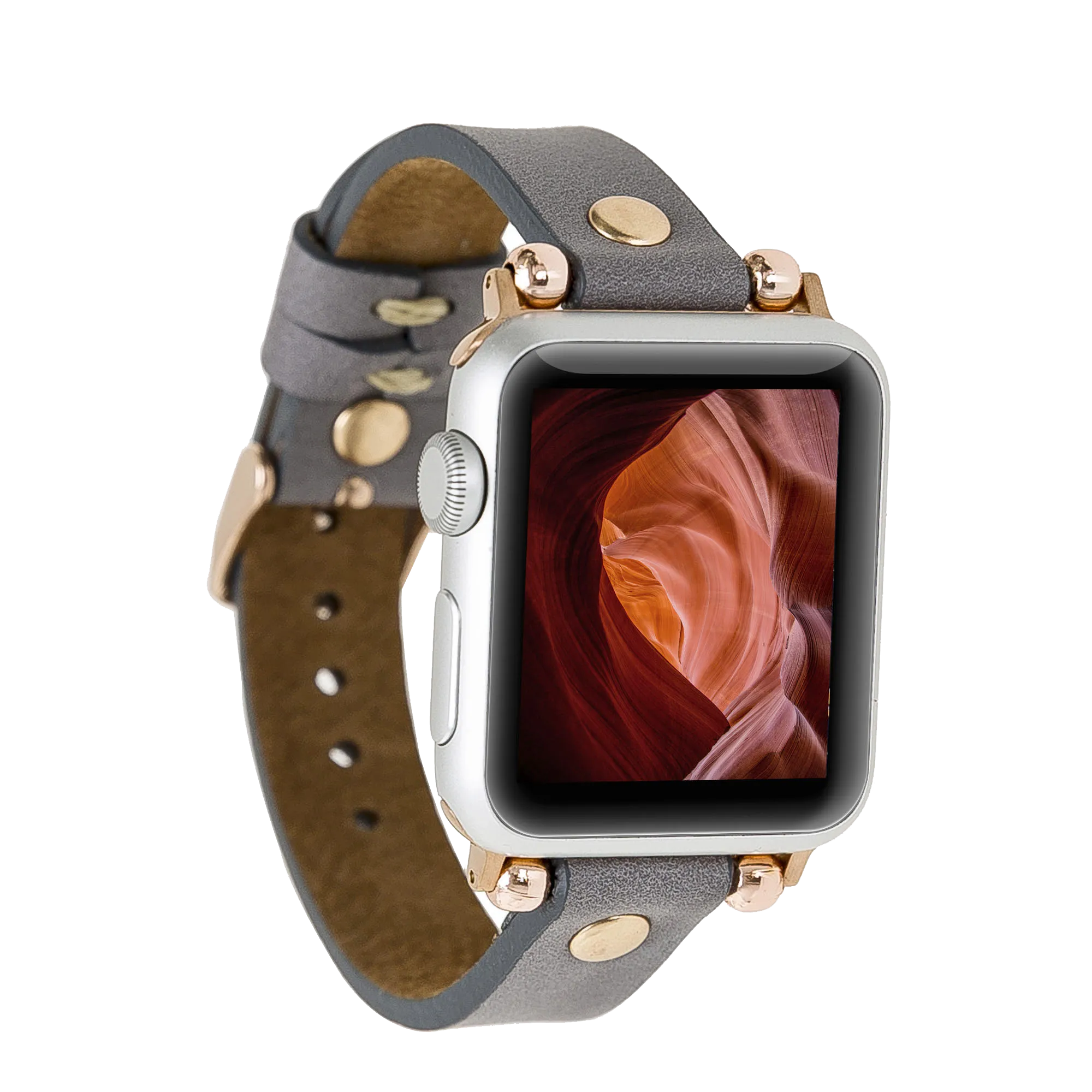 York Leather Watch Band for Apple