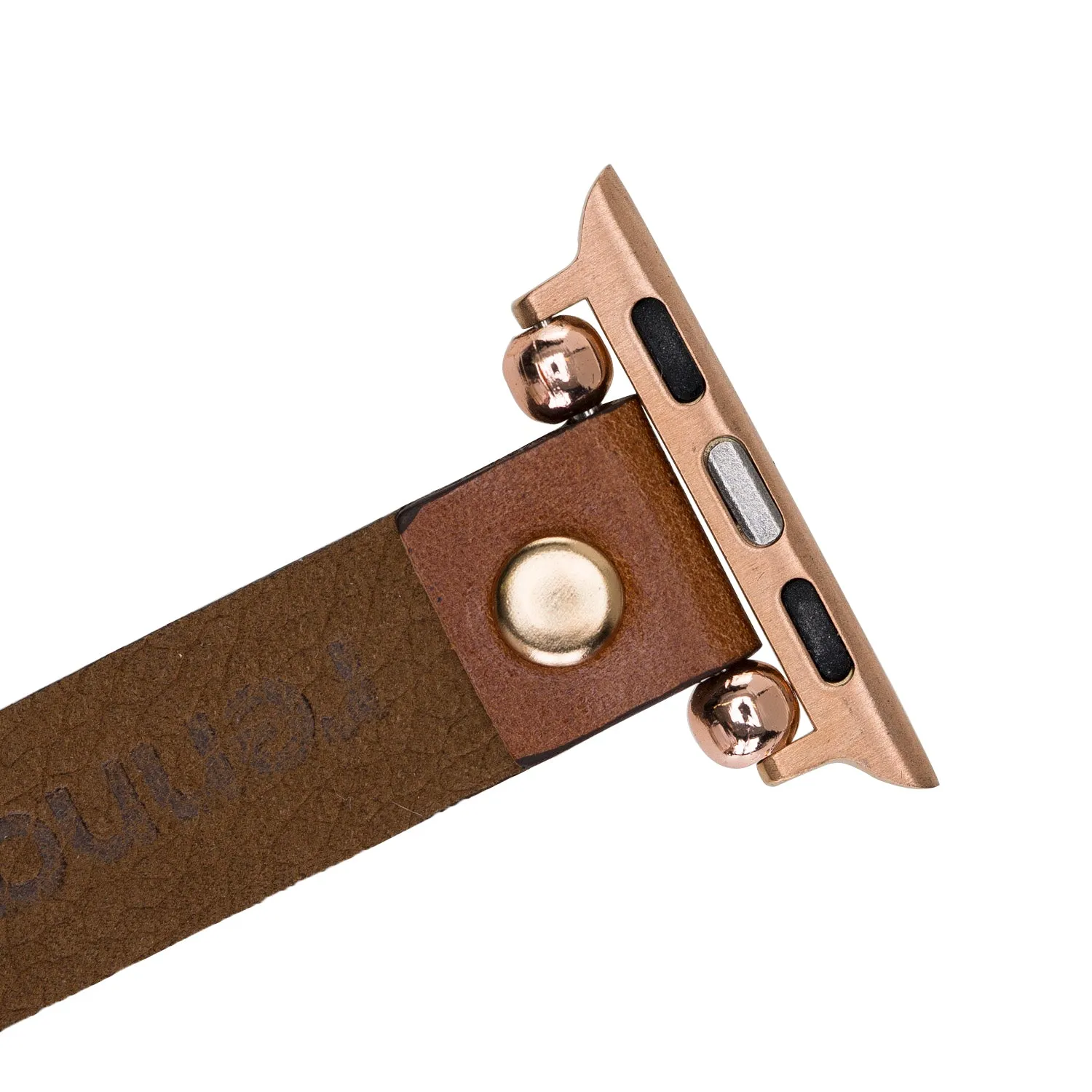 York Leather Watch Band for Apple